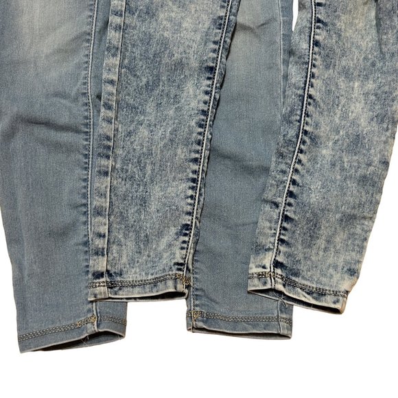 So Brand light wash, stretchy skinny jeans bundle Girls size 10 1376 - Picture 2 of 9